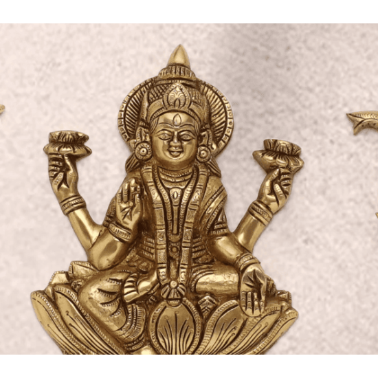 NOVELIKA- Gajalakshmi brass wall hanging set(03) NOVELIKA- Gajalakshmi brass wall hanging set(03)