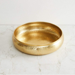 Novelika- Antique Round Hammered Traditional Potpourri Bowl Decorative Urli Bowl (NA549A) Novelika- Antique Round Hammered Traditional Potpourri Bowl Decorative Urli Bowl (NA549A)