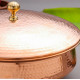 Novelika-  Copper Lagan Handi with Lid (NA633)