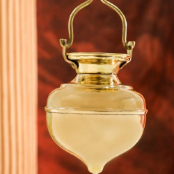 Novelika-  Brass Hanging Jaldhara Patra (NA636)