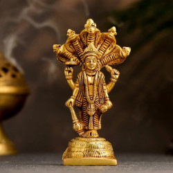 Novelika-  Brass Idol of Lord Vishnu(NA638)