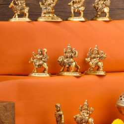 Novelika-  Brass Navdurga Idols(NA640)