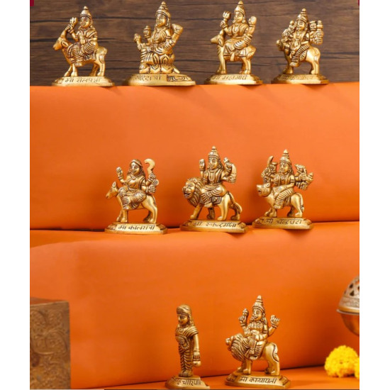Novelika-  Brass Navdurga Idols(NA640)