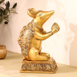 Novelika-  Brass Mushak (Mouse/Rat) Idol(NA642)
