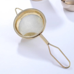 Novelika- Brass Tea Strainer (NA648)