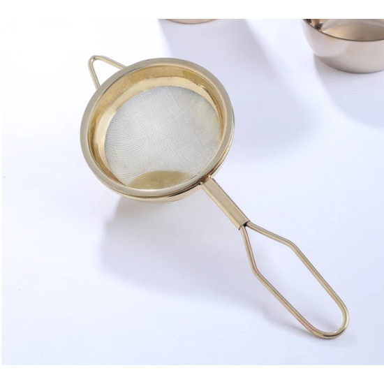 Novelika- Brass Tea Strainer (NA648)