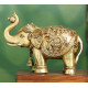 Novelika- Brass Decorative Elephant Statue(NA650)