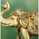 Novelika- Brass Decorative Elephant Statue(NA650)
