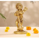 Novelika- Brass Standing Hanuman Statue with Gada(NA652)