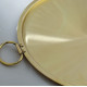 Novelika- Round Golden-Colored Brass Dosa Tawa with Two Handles(NA655)