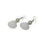 Novelika Handcrafted Seashell Dangle Earrings