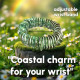Novelika Handmade Green Seashell Bracelet for Women