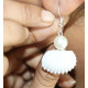 Novelika Seashell Dangle Earrings and kaudi earrings, kaudi and shell Hair Clip Novelika Seashell Dangle Earrings and kaudi earrings, kaudi and shell Hair Clip