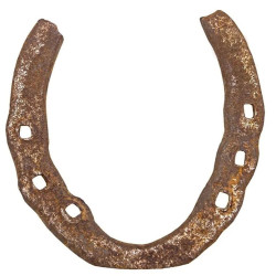 Novelika Black Horse Ki Naal -  For Good Luck -Pack Of 1