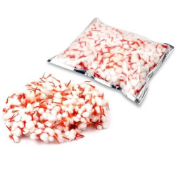 Novelika Cotton Round Wicks - Phool Batti - Cotton Batti - Rui Gol Batti For Puja Aarti - Pack Of 100 Wicks