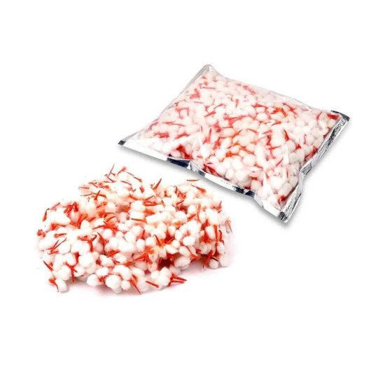 Novelika Cotton Round Wicks - Phool Batti - Cotton Batti - Rui Gol Batti For Puja Aarti - Pack Of 100 Wicks Novelika Cotton Round Wicks - Phool Batti - Cotton Batti - Rui Gol Batti For Puja Aarti - Pack Of 100 Wicks
