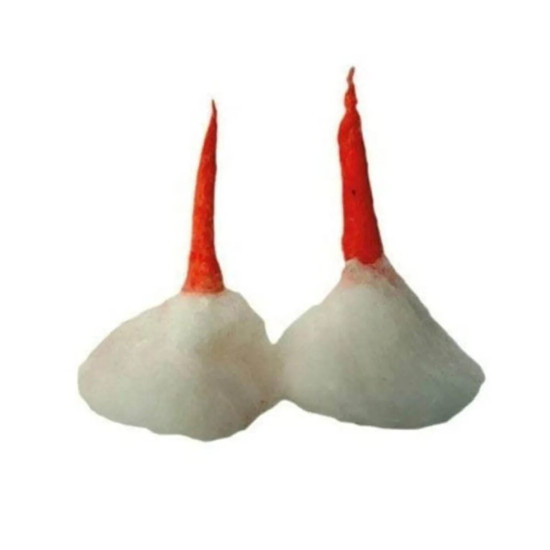 Novelika Cotton Round Wicks - Phool Batti - Cotton Batti - Rui Gol Batti For Puja Aarti - Pack Of 100 Wicks Novelika Cotton Round Wicks - Phool Batti - Cotton Batti - Rui Gol Batti For Puja Aarti - Pack Of 100 Wicks