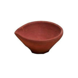 Novelika Handmade Miiti Ki Diya/Terracotta Decorative Diya For Diwali Puja - 51 Piece 