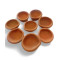 Novelika Handmade Mitti Ki Deepak - Clay Diya Terracotta Decorative Diyas For Diwali - 51 Piece