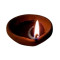Novelika Handmade Mitti Ki Diya - Terracotta Decorative Diyas For Diwali Puja - Set Of 21