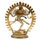 NOVELIKA-Large Brass Natraj Idol Shiva Dancing Showpiece (Pack of 1) NOVELIKA-Large Brass Natraj Idol Shiva Dancing Showpiece (Pack of 1)