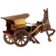 NOVELIKA-Brass Antique Style Horse Cart Rider for Home Office ( Pack of 1) NOVELIKA-Brass Antique Style Horse Cart Rider for Home Office ( Pack of 1)