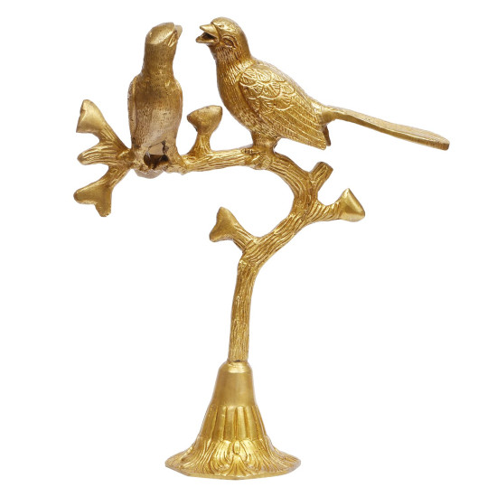 NOVELIKA-Brass Birds On Tree Love Couple Showpiece ( Pack of 1) NOVELIKA-Brass Birds On Tree Love Couple Showpiece ( Pack of 1)