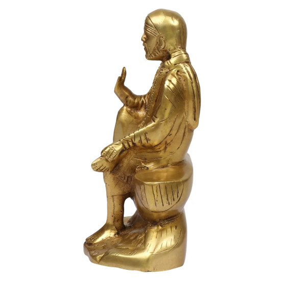 NOVELIKA- Om Sairam Bhagwan Statue  Blessing Showpiece ( Pack of 1)