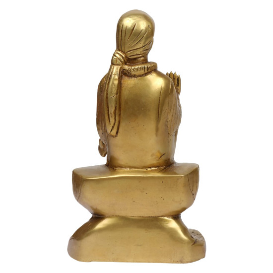 NOVELIKA- Om Sairam Bhagwan Statue  Blessing Showpiece ( Pack of 1)