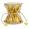 NOVELIKA- Lord Shiva Brass Damru  for Pooja (Set of 1)