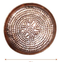NOVELIKA- Round Plate, Channi Thali with Big Holes (Pack of 1) NOVELIKA- Round Plate, Channi Thali with Big Holes (Pack of 1)