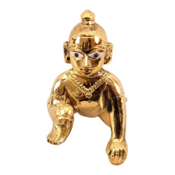 NOVELIKA- Ladoo Gopal Size No 3 Idol (Pack of 1) NOVELIKA- Ladoo Gopal Size No 3 Idol (Pack of 1)