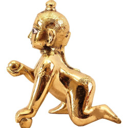 NOVELIKA- Ladoo Gopal Size No 3 Idol (Pack of 1) NOVELIKA- Ladoo Gopal Size No 3 Idol (Pack of 1)