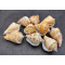 NOVELIKA- Decorative Brown white Artificial conch seashells for craft (Pack of 20pcs)