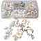 NOVELOKA- Multiple Styles Sea Stones & Shells For Art & Craft - 400gm (Pack of 6)