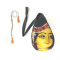 NOVELIKA- Laddu Gopal Face  Printed Chanting Bag/Japa Bag With Sakshi Mala Counter (Pack of 1)