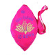 NOVELIKA-Cherry Red Radha Krishna Embroidered Chanting Bag /Japa Mala Bag With Sakshi Mala Counter (Paack of 1) NOVELIKA-Cherry Red Radha Krishna Embroidered Chanting Bag /Japa Mala Bag With Sakshi Mala Counter (Paack of 1)