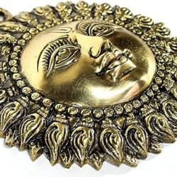 Sun Hanging Wall Statue for Home and Office Decor