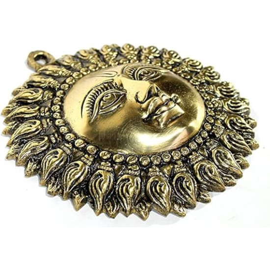 Sun Hanging Wall Statue for Home and Office Decor