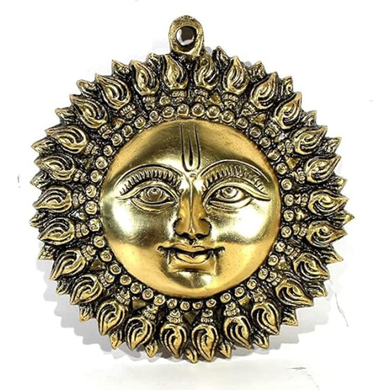 Sun Hanging Wall Statue for Home and Office Decor