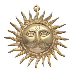 Sun Hanging Wall Statue for Home and Office Decor