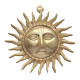 Sun Hanging Wall Statue for Home and Office Decor
