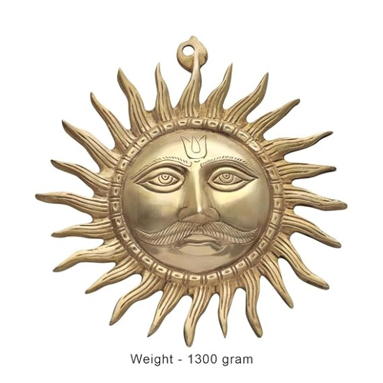 Sun Hanging Wall Statue for Home and Office Decor