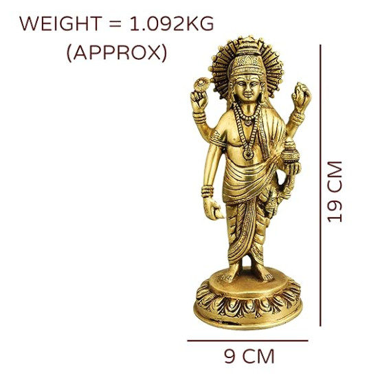 Dhanvantri Statue for Home and Office Decor