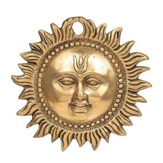 Sun Hanging Wall Statue for Home and Office Decor