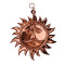 NOVELIKA-Reddish Home Vastu Surya Sun Face For Wall Door Hanging, Decoration & Gift (Pack of 1)