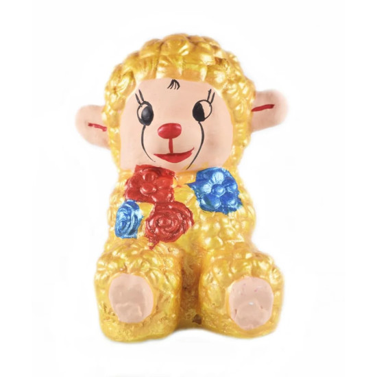 NOVELIKA- Multicolor Handmade Mickey & Mouse, Donald Duck & Baby Lamb Eco-Friendly Clay Idols Toys 