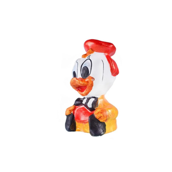 NOVELIKA- Multicolor Handmade Clay Cartoon Characters Donald Duck For Kids/Home Decor /Gift Items (3 Pcs) 