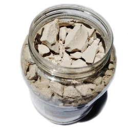 NOVELIKA-Khadia Mitti For Mandana Art, Alabaster Clay For Festival Decorations, Khori Mati For Alpona - 400g 