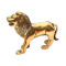 NOVELIKA- Brass Lion Statue Vastu Idol for Home and Office  (Set of 1 )